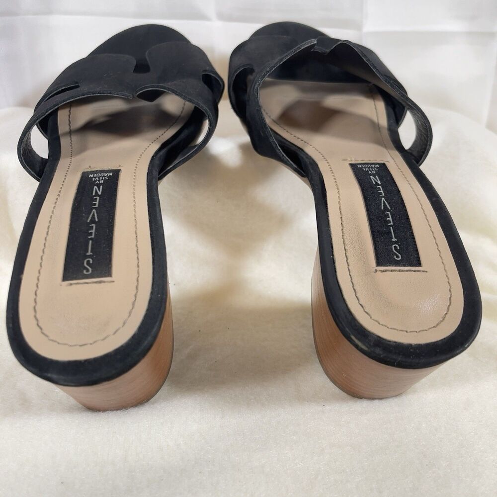 Steven By Steve Madden Foreva Block Mid Heel Sand… - image 4